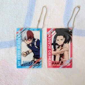 My Hero Academia Shoto and Momo Acrylic Keychains